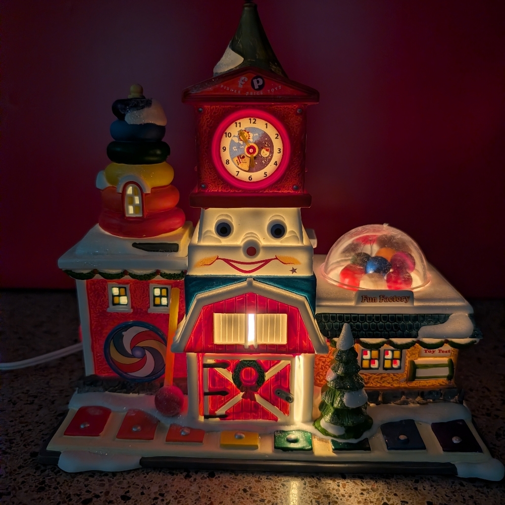 DEPARTMENT56/Fisher Price Fun Factory with Box (Retired in 2016) - Picture 10 of 15